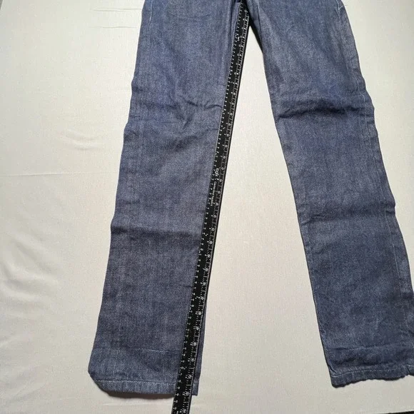 Naked & Famous Weird Guy Jeans Mens 32 Selvedge Denim Button Fly Indigo 32x33 - Picture 14 of 16